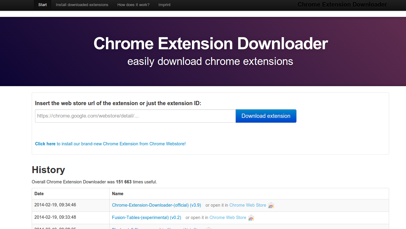 Descarga extensiones de Google Chrome con Chrome Extension 