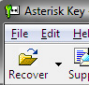 asterisk key