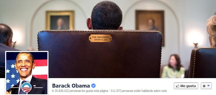 Facebook de Barak Obama