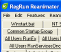 Regrun Reanimator Eliminar rootkits, malware