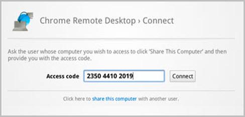 Chrome-Remote-desktop principal