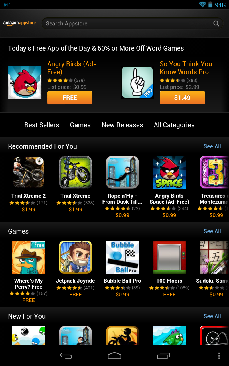 4 tiendas de aplicaciones oficiales de Android alternativas a la Play Store