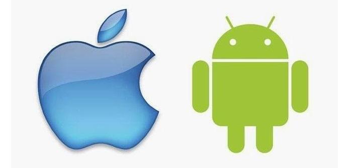 Apple y Android