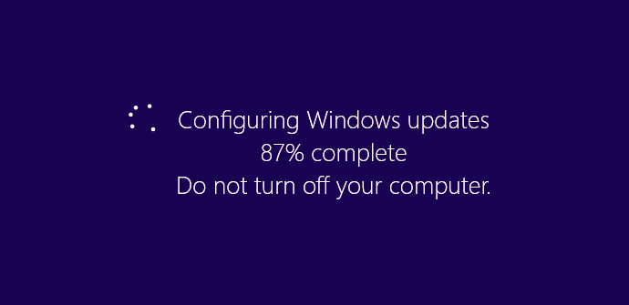 Configurando las actualizaciones de Windows