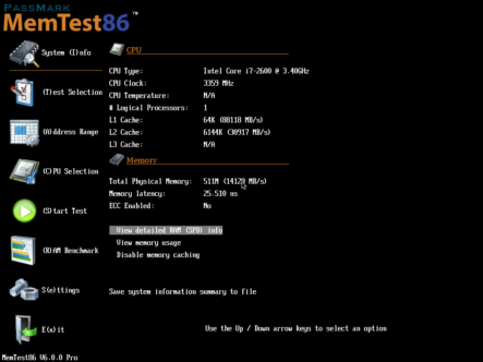 Memtest86 Pro 10.5.1000 download the new for mac