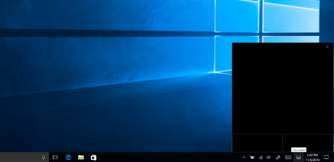 Touchpad Windows 10 Creators Update