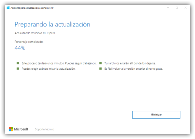 Asistente de actualización a Windows 10 Creators Update 5