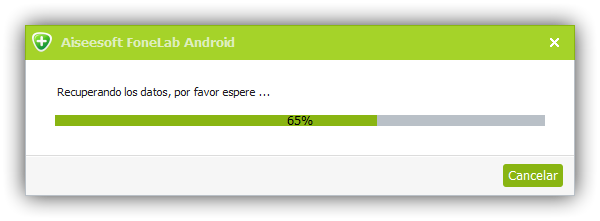 Recuperando datos Android Aiseesoft FoneLab Android