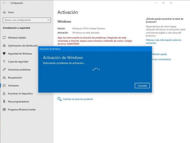 Solucionar problemas activar Windows 10 - 2