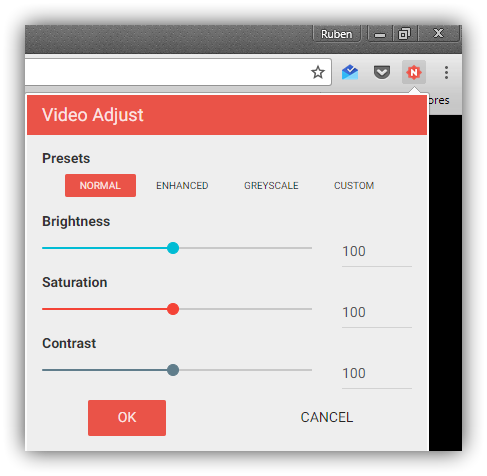 Video Adjust for Netflix