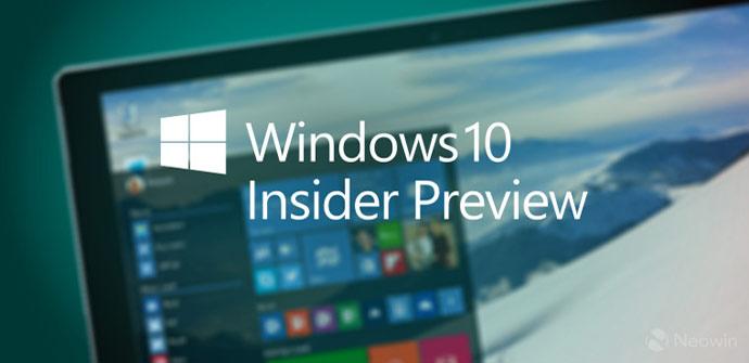 Microsoft Windows10 Insider
