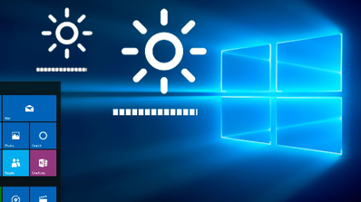 Brillo Windows 10