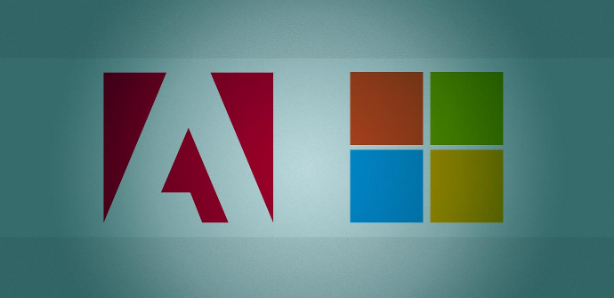 Logos Adobe Microsoft