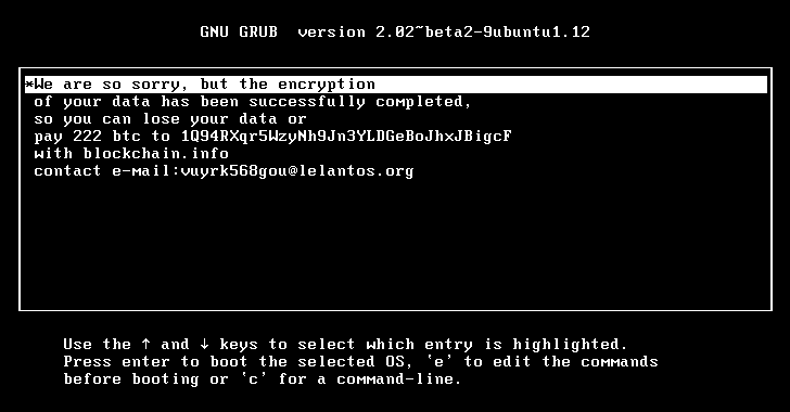 Ransomware Linux