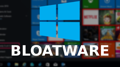 Bloatware Windows 10