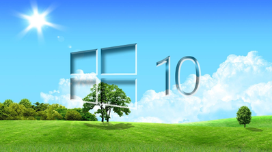 Windows 10 soleado