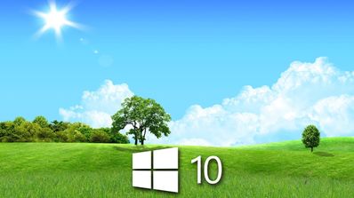 Campo y primavera Windows 10 Spring Creators Update
