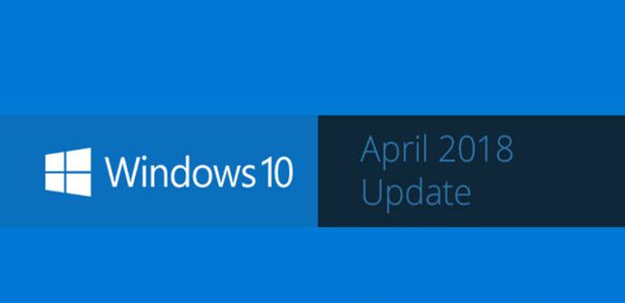 Windows 10 April 2018