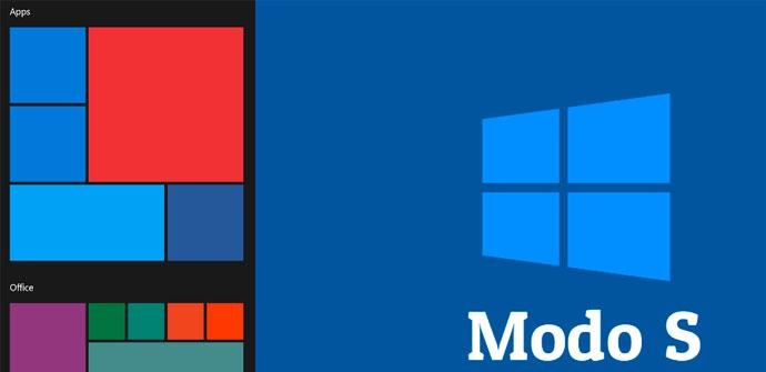 Windows 10 Modo S