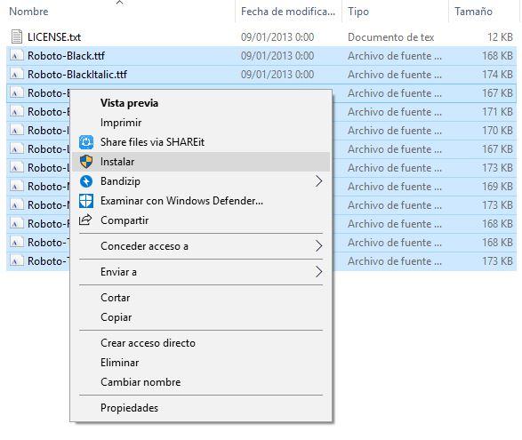 Installer les fonctionnalités de Windows 10