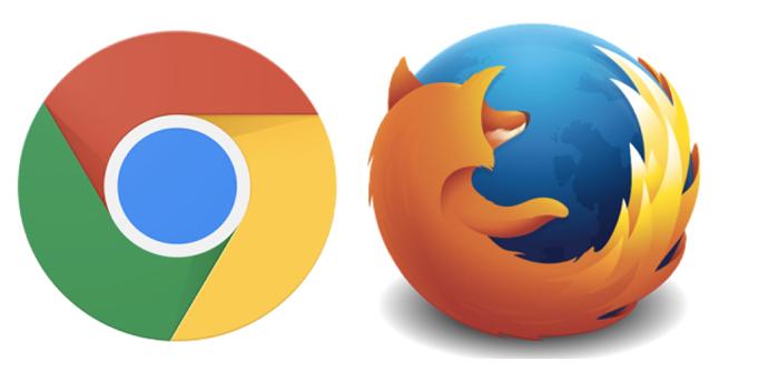 Chrome Firefox