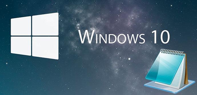 Notepad Windows 10
