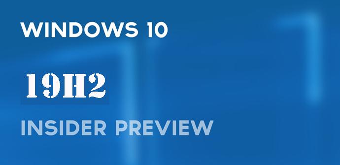 19H2 Windows 10