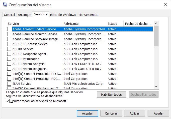 Inicio limpio Windows 10 - 2