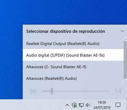 Configurar el sonido en Windows 10 - 1