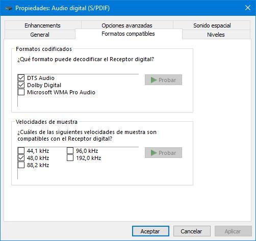Configurar el sonido en Windows 10 - 10