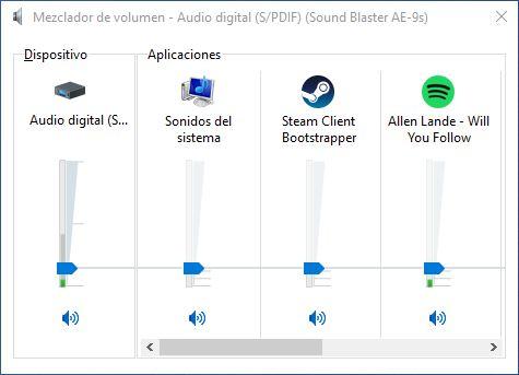Configurar el sonido en Windows 10 - 3