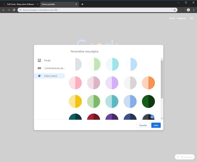 Temas y colores para nueva pestaña de Google Chrome - 4