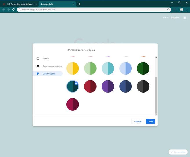 Temas y colores para nueva pestaña de Google Chrome - 6