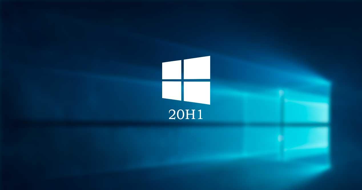 Windows 10 20H1 Logo Fondo
