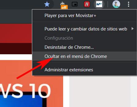 Extensiones Chrome