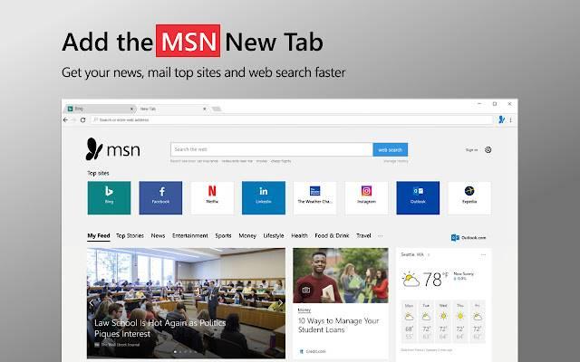 MSN New Tab