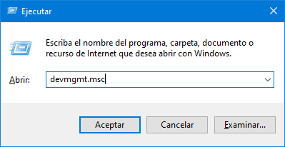 Abrir administrador de dispositivos en Windows 10 - 2