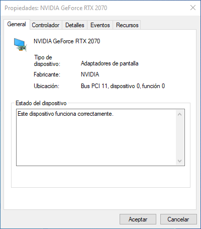 Propiedades dispositivo Windows 10 - 1