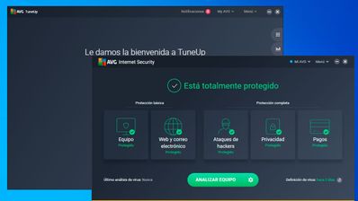 TuneUP y AVG en Windows 10