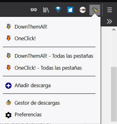 DownThemAll Firefox