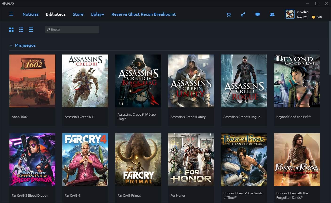 uPlay games Launcher