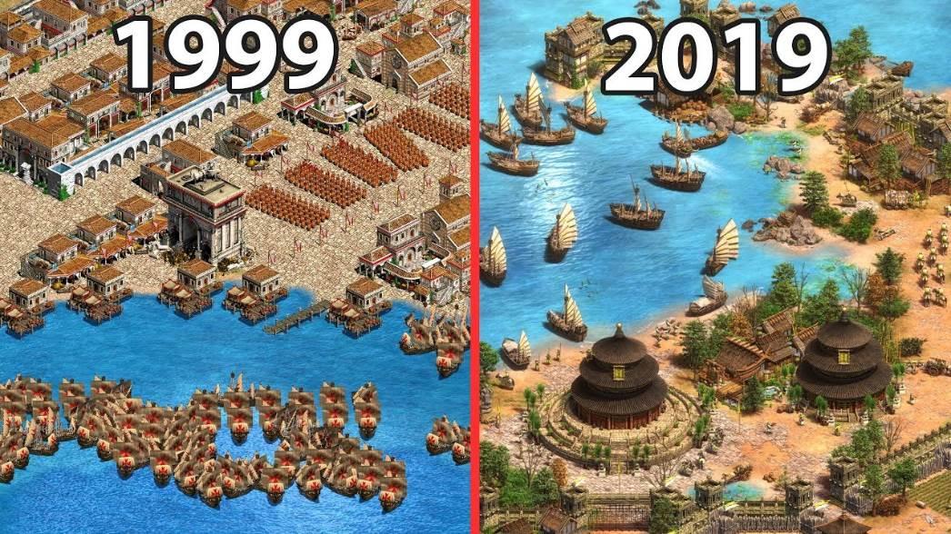 Age of Empires - Comparativa remasterizado