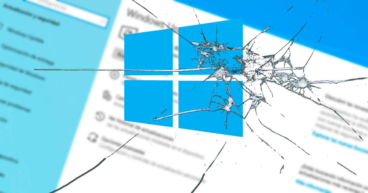 Windows Update roto en Windows-10