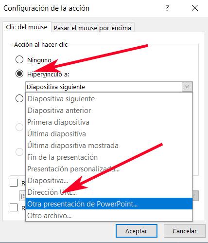 Vínculos PowerPoint