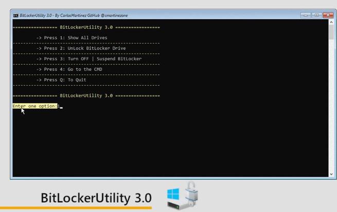 BitLockerUtility 3.0 - 1