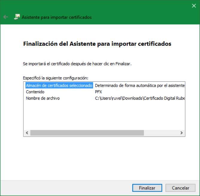 Instalar certificado en Windows 10 - 5