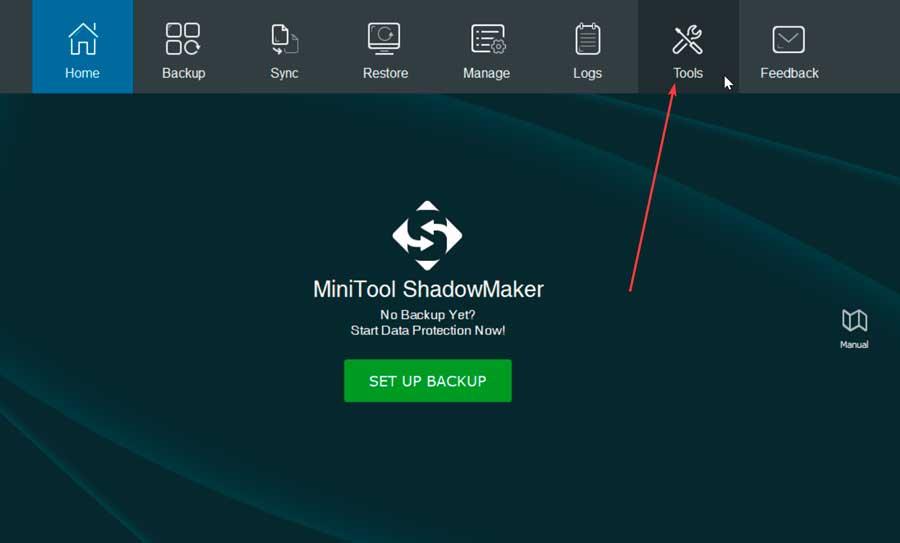 MiniTool ShadowMaker tools