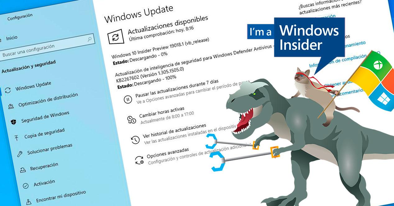 Windows Insider build 19018 Windows 10 20h1