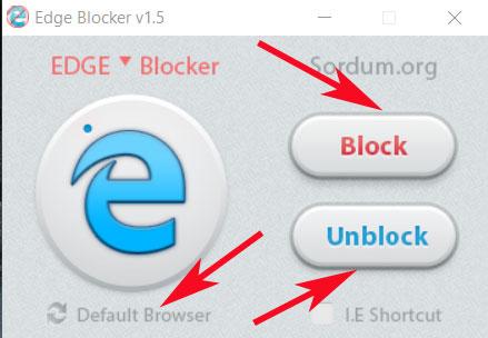 Edge blocker