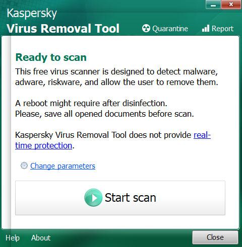 Kaspersky antivirus removal